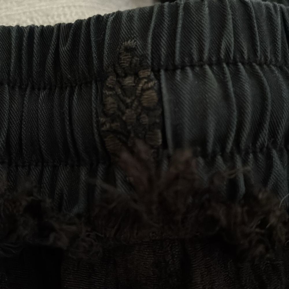 Free People Movement great gauzy like wide leg palazzo pants w/ big pockets - Picture 5 of 16
